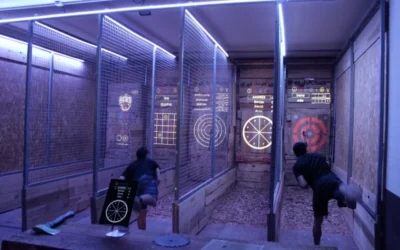 Bubble Football & Axe Throwing